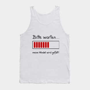 Bitte Warten Tank Top